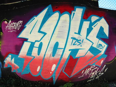 Graffiti Wall in Augsburg - Photo by Mr_Fooks - Mr., Fooks, Mr_Fooks (2012)