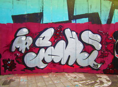 Graffiti Wall in Moscow - Photo by Mr_Fooks - Mr., Fooks, Mr_Fooks (2013)