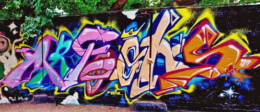 Graffiti Wall in Moscow - Photo by Mr_Fooks - Mr., Fooks, Mr_Fooks (2011)