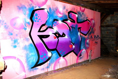 Graffiti Wall - Photo by Mr_Mind - Mr, Mind, Kat (2013)