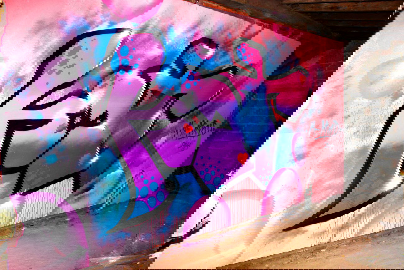 Graffiti Wall - Photo by Mr_Mind - Mr, Mind, Kat (2013)