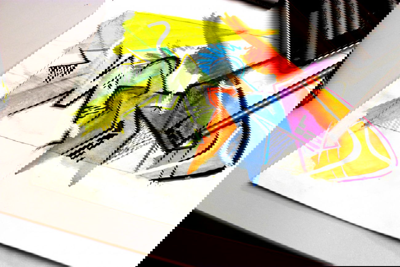 Graffiti Sketch - Photo by Mr_Mind - Mind, Mister, Mind (2013)