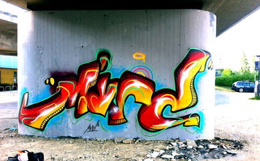 Graffiti Wall - Photo by Mr_Mind - Mind, Mister, Mister (2014)