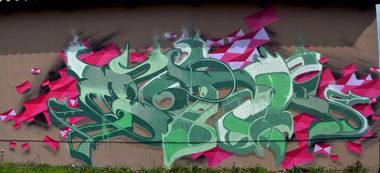 Graffiti Wall in Gera - Photo by Mr_Sork - Sork, SundS, Gera (2013)