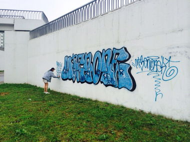 Graffiti Wall - Photo by Mtenone - mtenoner (2015)