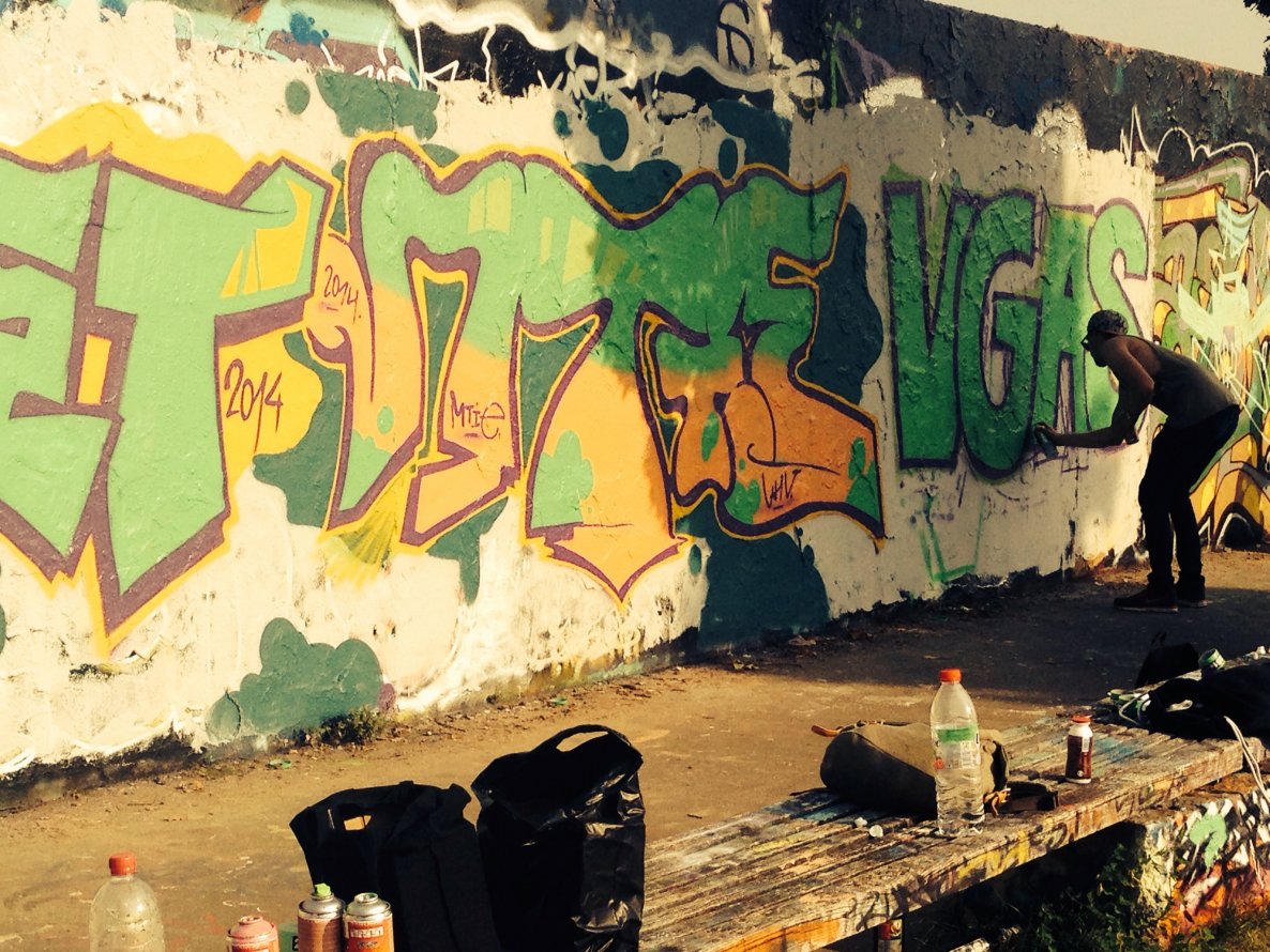 Graffiti Wall - Photo by Mtie