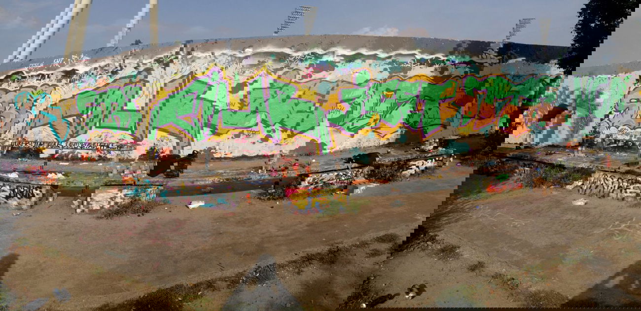 Graffiti Wall - Photo by Mtie