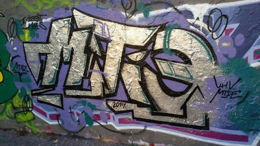 Graffiti Wall - Photo by Mtie