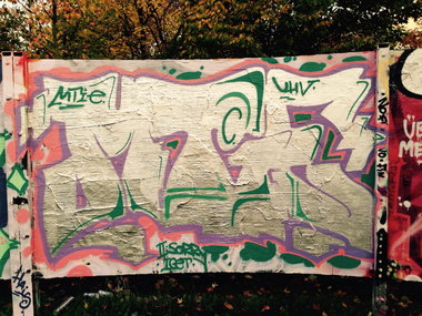 Graffiti Wall - Photo by Mtie