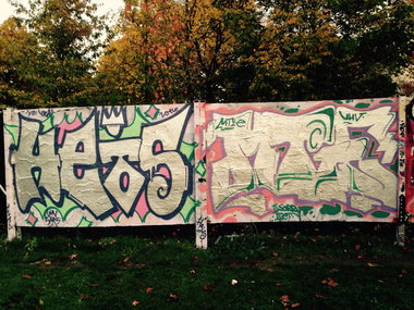 Graffiti Wall - Photo by Mtie