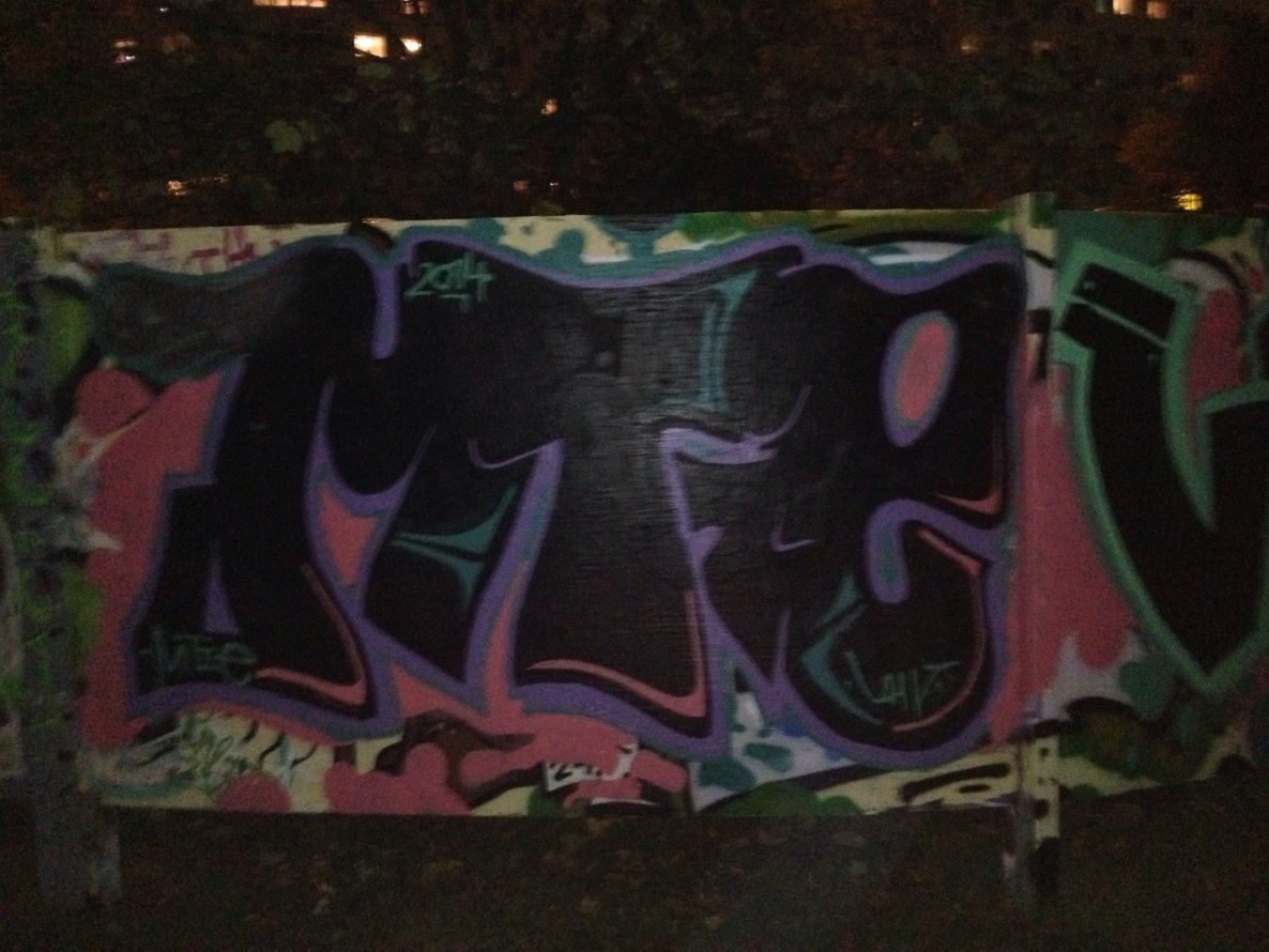 Graffiti Bombing - Photo by Mtie