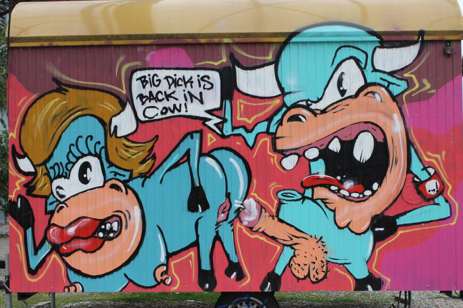 Graffiti Wall in Münster - Photo by MuensterYo - Radicals, Münster (2013)