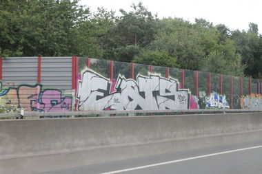 Graffiti Wall in Münster - Photo by MuensterYo - EQT, TOPC (2013)