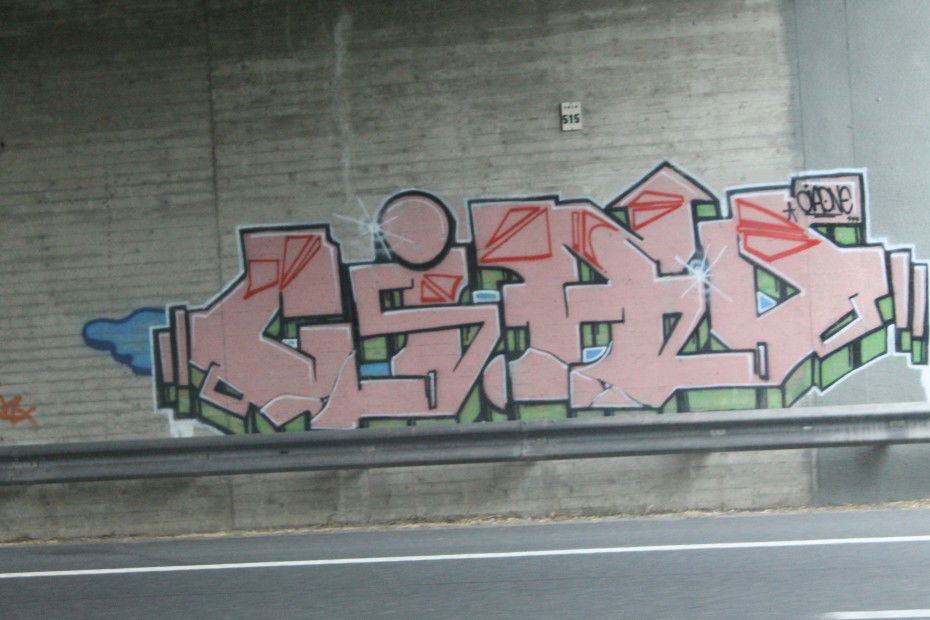 Graffiti Bombing in Münster - Photo by MuensterYo - Ciao, Ciaone (2013)