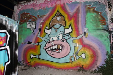 Graffiti Wall in Münster - Photo by MuensterYo - Radicals, BM45, Hawerkamp (2013)