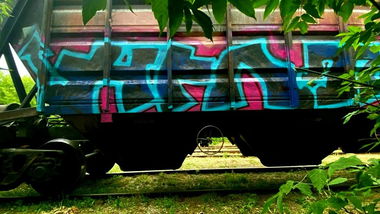 Graffiti Train - Photo by Muerto62 - NGL, Ensurt (2023)