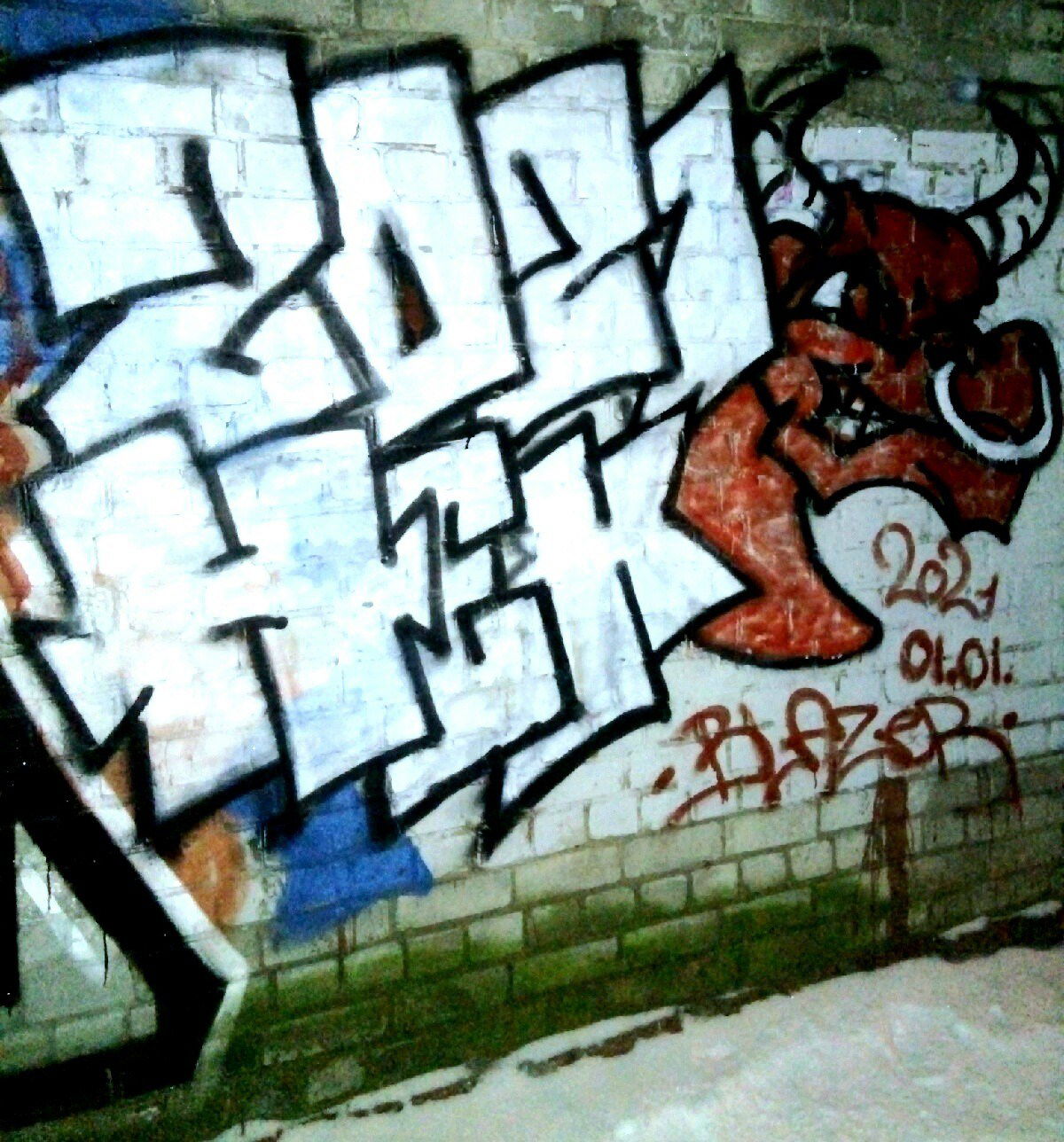 Graffiti Wall - Photo by Muerto62 (2021)