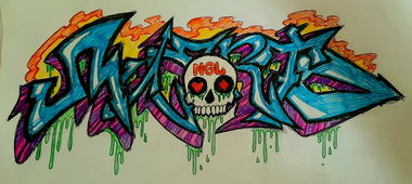 Graffiti Sketch - Photo by Muerto62 - Muerto (2023)