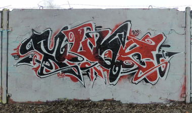 Graffiti Wall - Photo by Muks1 - Muks, Bcs (2013)