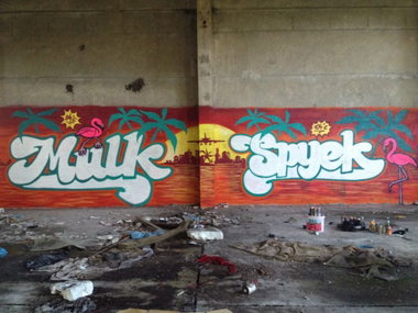 Graffiti Wall - Photo by Mulk