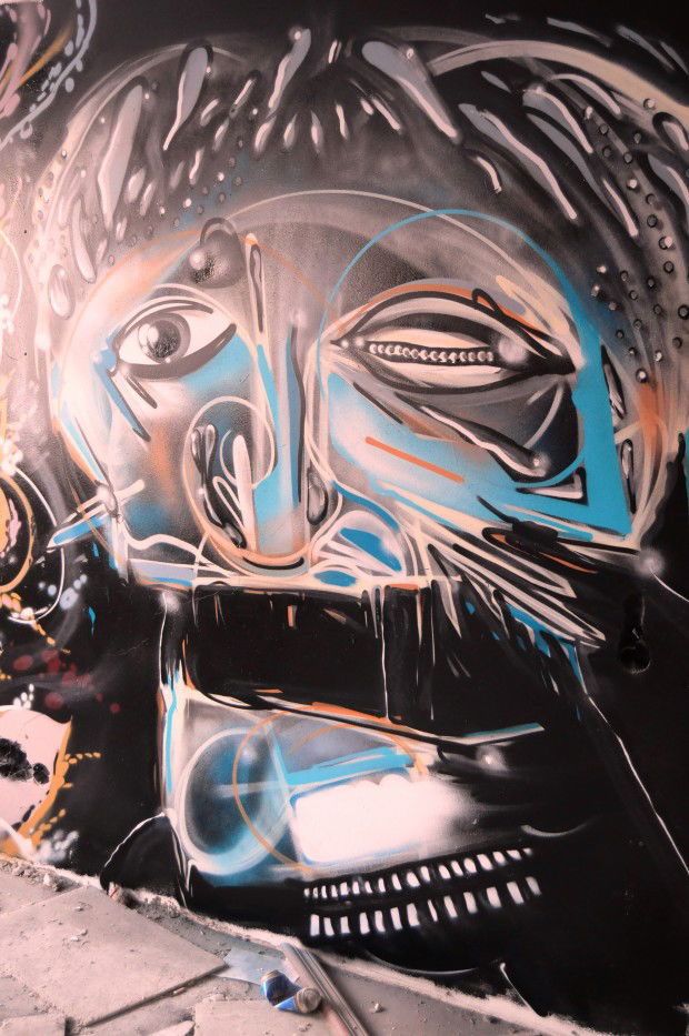 Graffiti Wall - Photo by Muluk