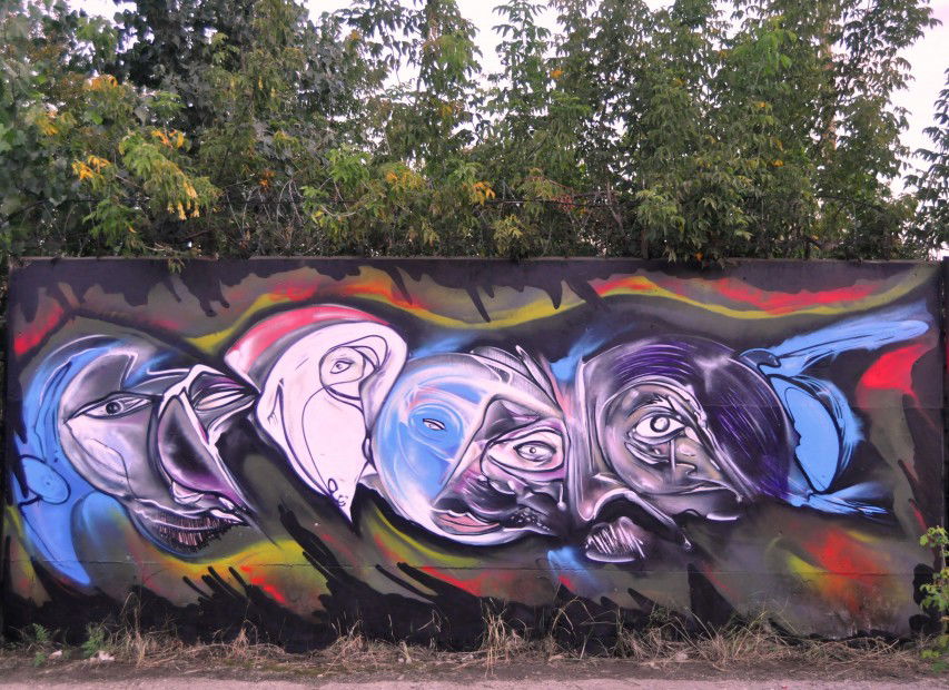 Graffiti Wall - Photo by Muluk