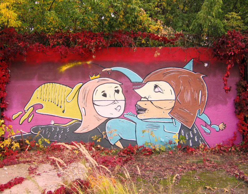 Graffiti Wall - Photo by Muluk