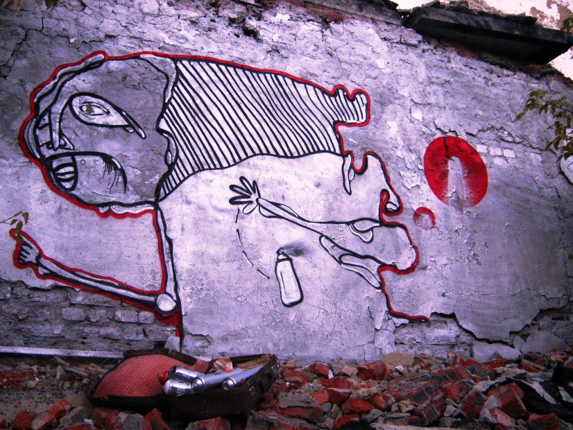 Graffiti Wall - Photo by Muluk