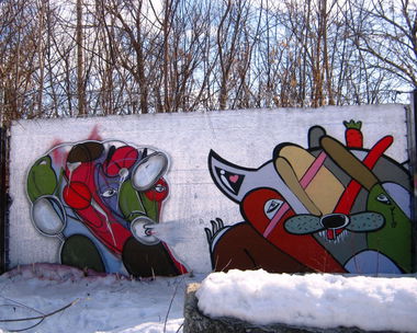 Graffiti Wall - Photo by Muluk