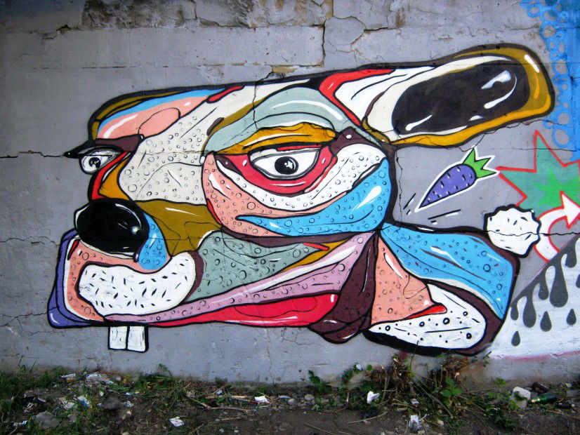 Graffiti Wall - Photo by Muluk