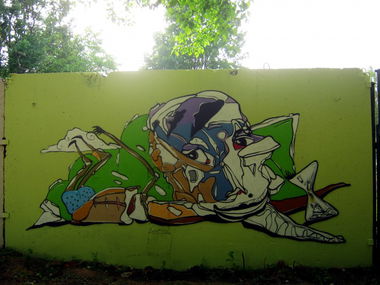 Graffiti Wall - Photo by Muluk