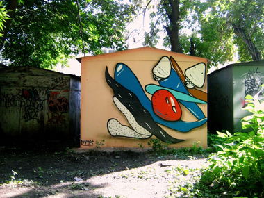 Graffiti Wall - Photo by Muluk