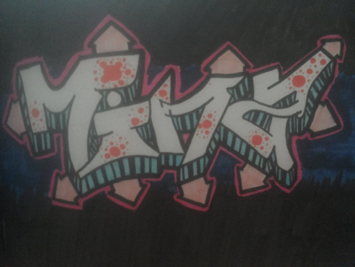 Graffiti Wall - Photo by MundPups - Minz