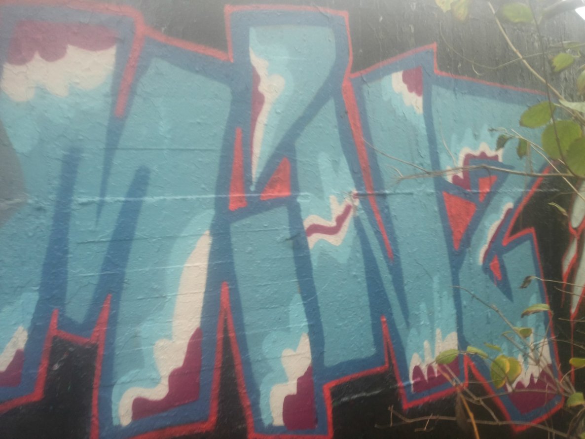 Graffiti Wall - Photo by MundPups - Minz