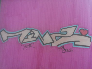 Graffiti Sketch - Photo by MundPups - Minz