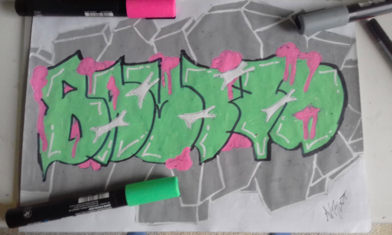 Graffiti Wall in ADELAIDE - Photo by MurGy (2020)