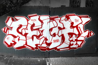 Graffiti Wall - Photo by Mustard42 - Senf, 42, Senf42 (2015)