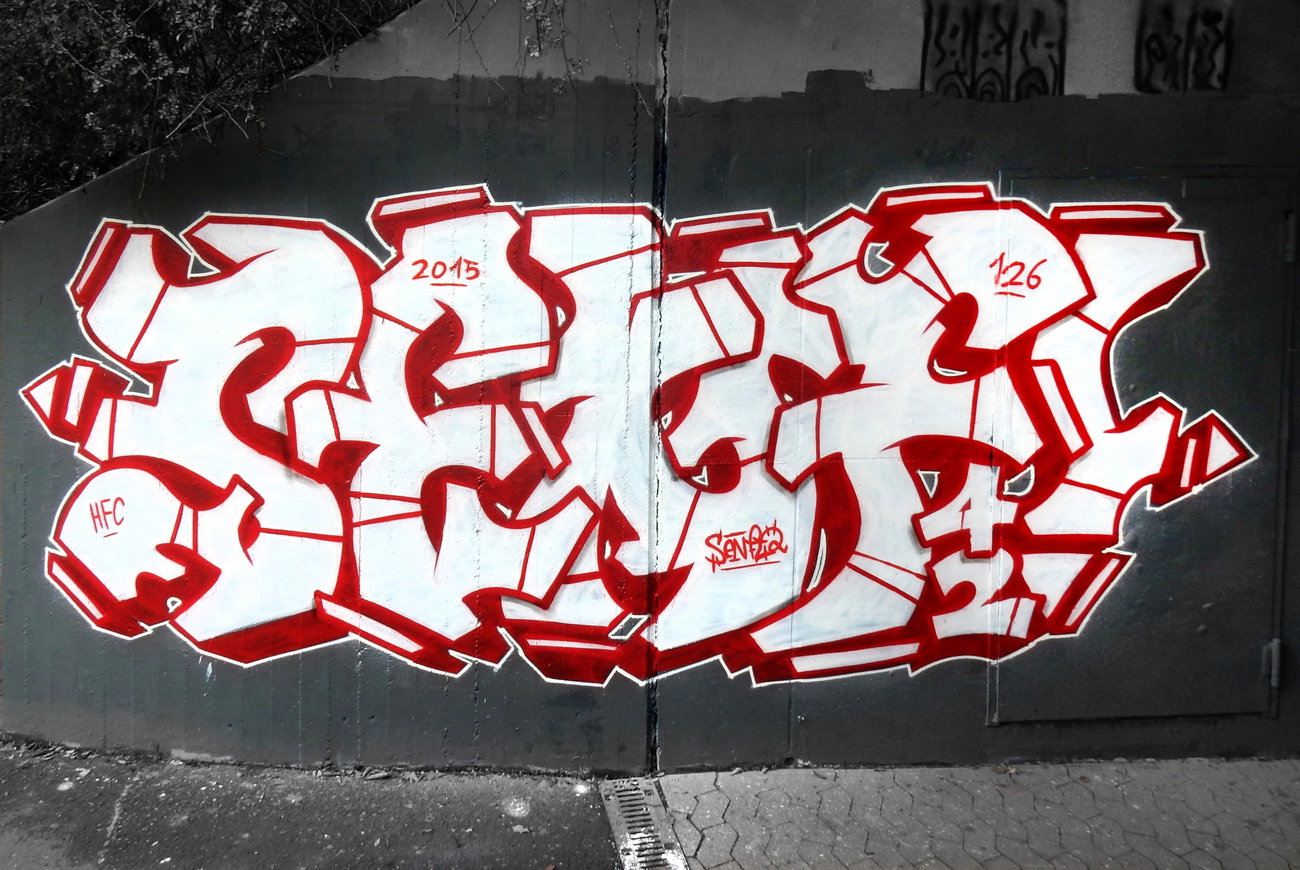 Graffiti Wall - Photo by Mustard42 - Senf, 42, Senf42 (2015)