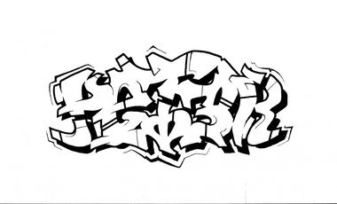 Graffiti Sketch - Photo by Mustard42 - Peter, 126 (2013)