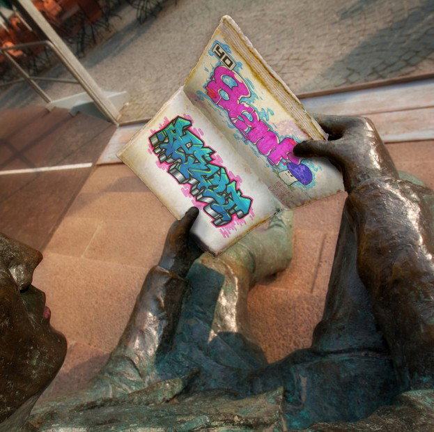 Graffiti Artwork - Photo by Mustard42 - Resul, Exchange, Xchange (2013)