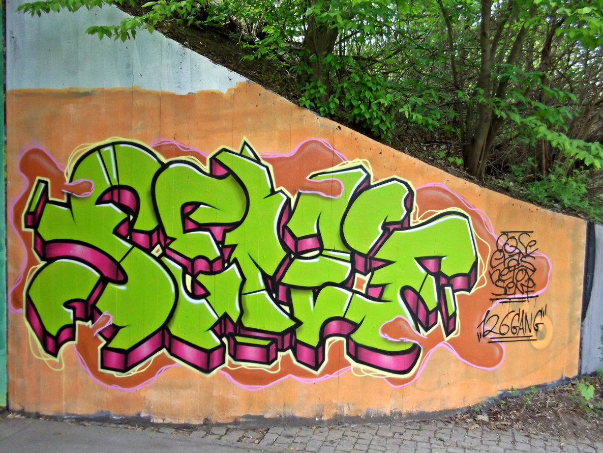 Graffiti Wall - Photo by Mustard42 - Senf, Senf42, Senf (2014)