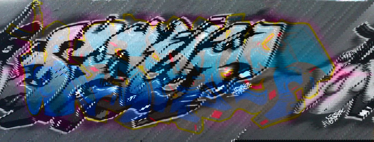 Graffiti Wall - Photo by Mustard42 - Senf42, tits, 126 (2014)