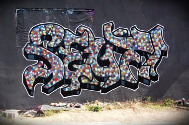 Graffiti Wall - Photo by Mustard42 - Senf42, Senf, Saar (2014)