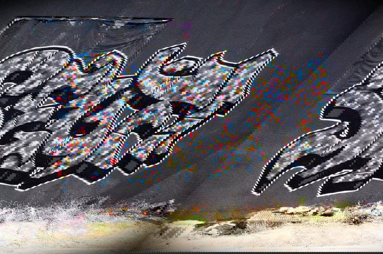 Graffiti Wall - Photo by Mustard42 - Senf42, Senf, Saar (2014)