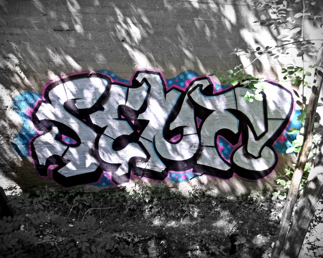 Graffiti Bombing - Photo by Mustard42 - Senf42, 126, Pfalz (2014)