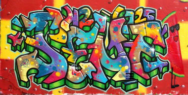 Graffiti Wall - Photo by Mustard42 - Senf42, Senf, 126 (2014)