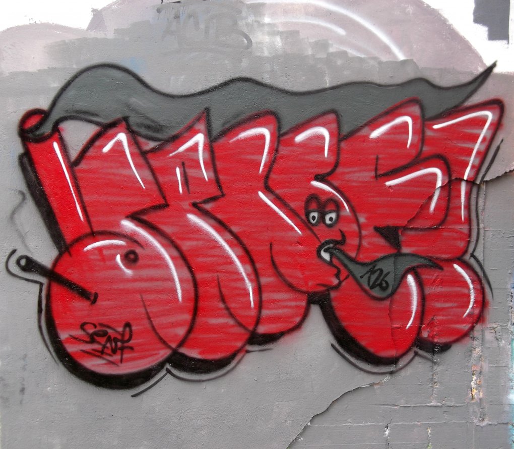 Graffiti Bombing - Photo by Mustard42 - Senf42, Senf, 126 (2014)