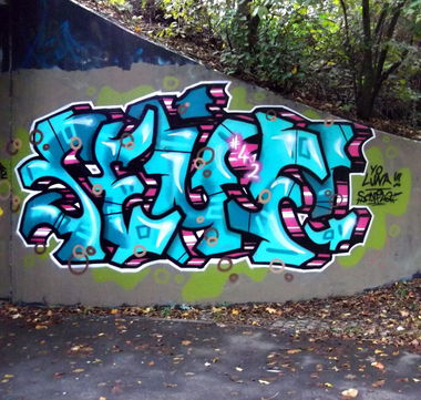 Graffiti Wall - Photo by Mustard42 - Senf42, senf, 126gang (2014)