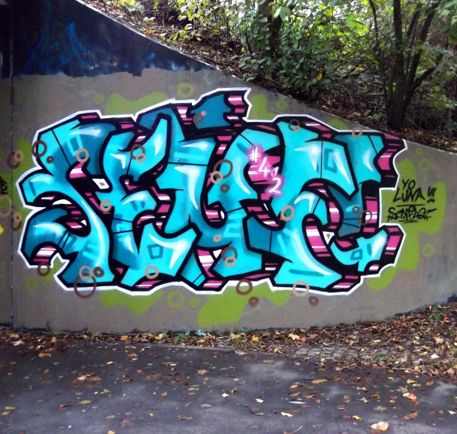 Graffiti Wall - Photo by Mustard42 - Senf42, senf, 126gang (2014)