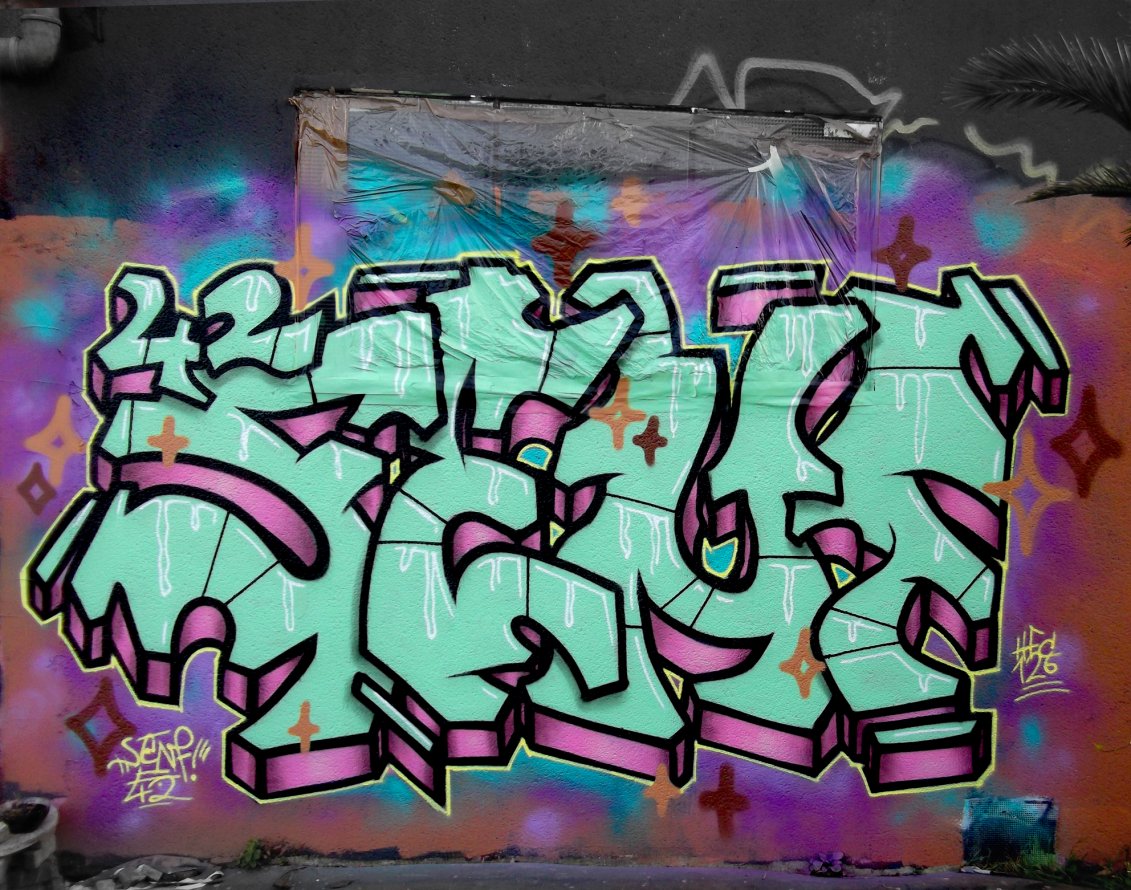 Graffiti Wall - Photo by Mustard42 - Senf42, SENF, 126 (2014)